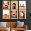 Livin'luxe Paintings Rajasthani Places Home Decor Wall Paintings With Frame B - 454k6