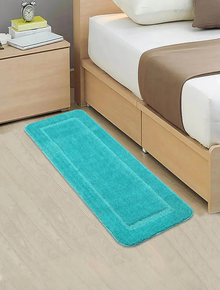 Saral Home - Good Morning Mat, Soft, Anti-Skid, Washable, Water Absorbent, Quick Drying, All time usable Bathmat/Doormat/Runner. Slip-Resistant Backing for Everyday Safety.