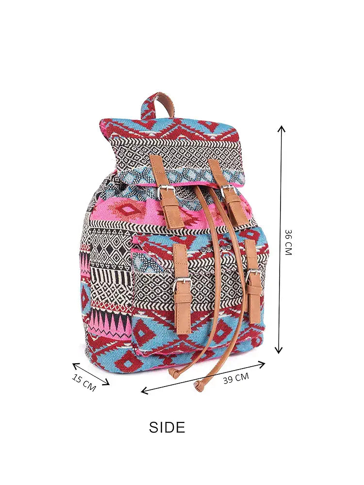 ASTRID Canvas Girls Backpack Medium Size