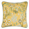 Haus & kinder Decorative Embroidered Cushion Cover | Colour Golden Glow