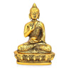 CraftVatika Lord Buddha Idol Statue showpiece Metal Figure Gold