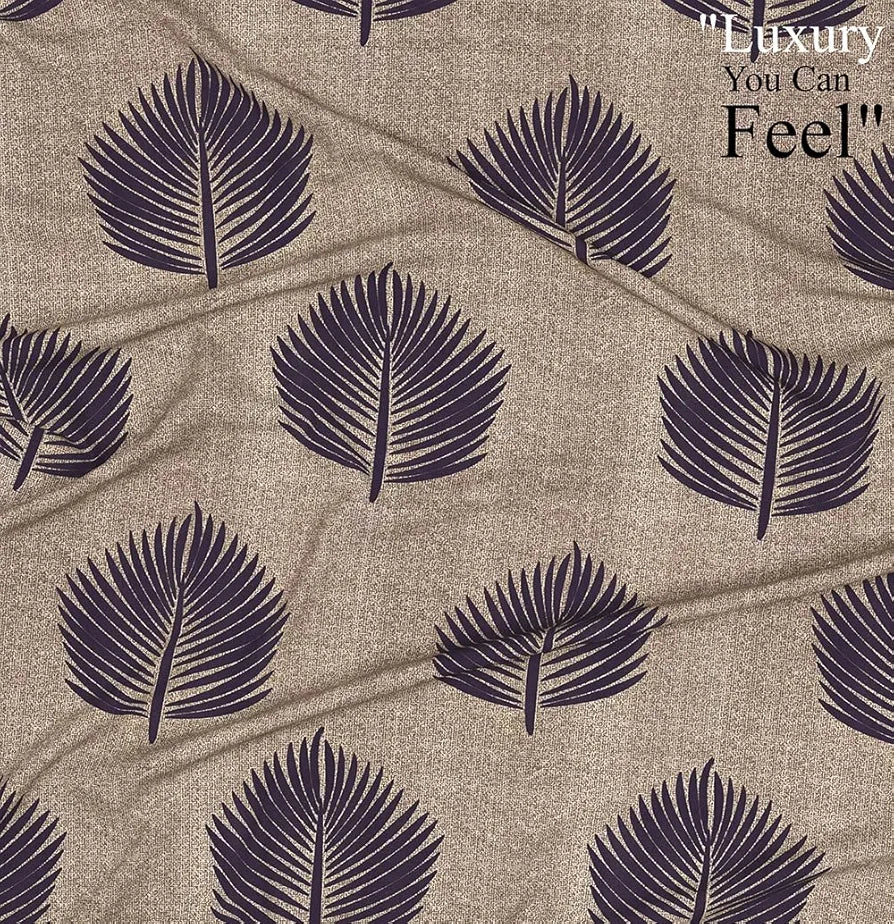 Premium Microfiber Elastic Fitted Bedsheets with 2 King Size Pillow Covers | Double Bed with All Around Elastic 180 TC Supersoft 