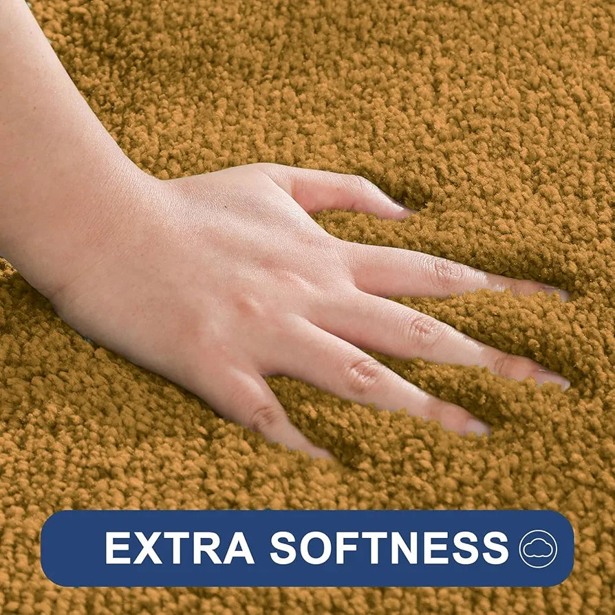 LUXE HOME INTERNATIONAL Runner Super Soft Anti Skid Newman Rug For Bedroom  Rectangular
