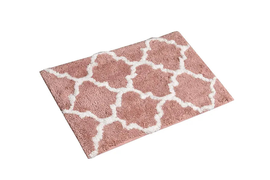 AEROHAVEN™ Glorious Super Soft Microfiber Abstract Moroccan Designer Anti Slip Bathmat 