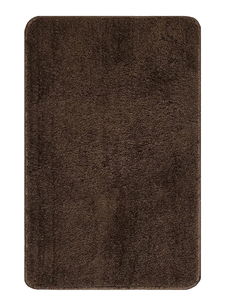 Saral Home Neo Shaggy Yarn Anti-Skid Bath Mats 