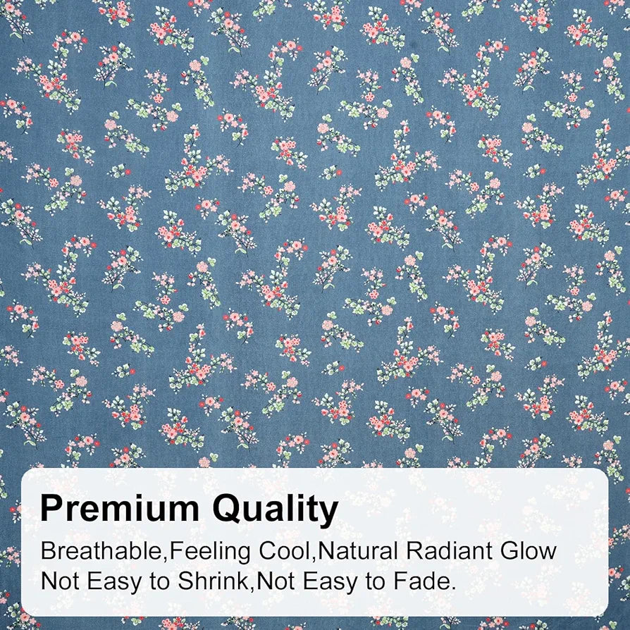 FRESH FROM LOOM Anti Fade Floral Print 240 TC Microfiber King Size Bedsheet with 2 Pillow Covers 