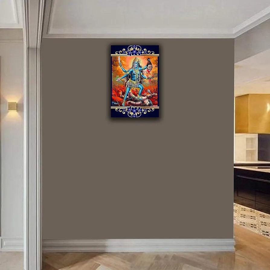 Rangoli MDF Wall Stick Decorative Panel 12x18 Wall Art for Home, Living Room, Bedroom, Office & Decoration. P-1, Design-18