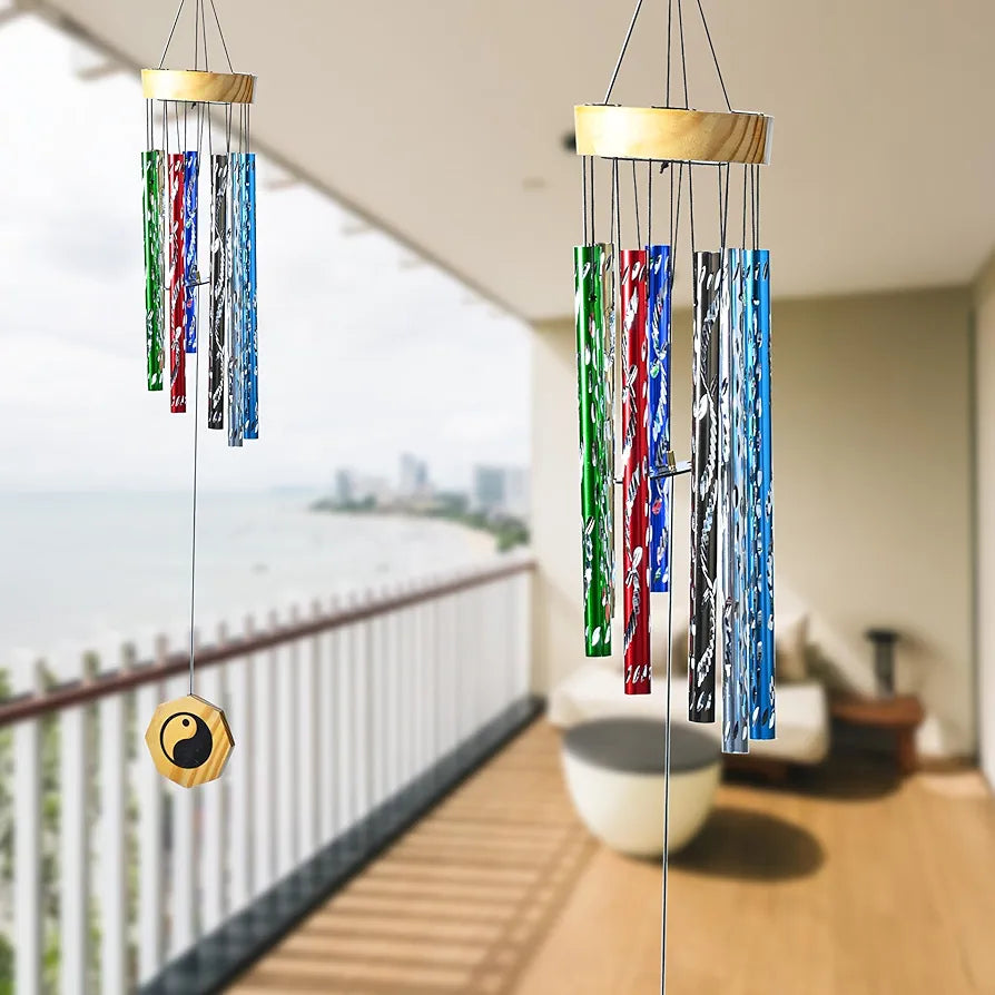 ZAICUS Wind Chime for Balcony, Garden, Home Decor | Feng Shui Gift for Positive Energy 