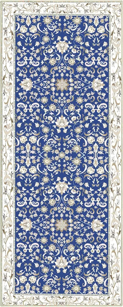 ishro home Premium Modern Runner Rug for Bedroom, Kitchen | Anti-Skid and Machine Washable | 