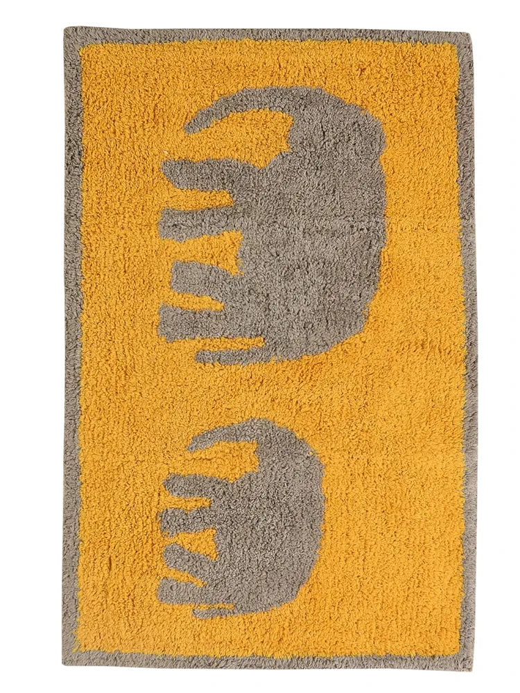 SASHAA WORLD Elephant Patterned Bathmat 50 X 80 cm