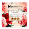 Fabessentials Rose & Milk Organic Handmade Bathing Bar - 100 gms