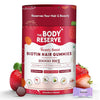 The Body Reserve Biotin Hair Gummies No Added Sugar Strawberry Flavour - 60 Gummies