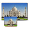 Mini Leaves the Taj Mahal Agra | India Wooden Jigsaw Puzzles | 108 Pieces | for Kids 9+ and Adults