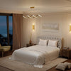 Stoa Paris Satin Bedsheet King Size Bed, Premium Bedding Set with 2 Pillow Cover Colour Blue