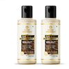 Khadi Organique Walnut Cleanser Hair Shampoo/Cleanser - Pack Of 2 - 420 ml