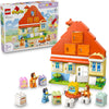 LEGO Duplo Bluey: Bluey’s Family House with Memory Game Interactive Toy 10459 Building Toy for 3+ Age Boys and Girls