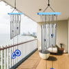 Zaicus Metal Evil Eye Wind Chimes Feng Shui Hanging Wind Chime-006