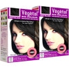 Vegetal Bio Hair Colour Soft Black - 50 gms (Pack of 2)
