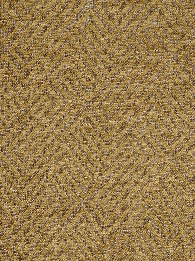 SARAL Home Pacman Chenille Blackout Long Door Curtains 2pc, Gold 4X9 Ft