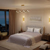 Stoa Paris Satin Bedsheet King Size Bed Premium Bedding Set with Pillow Cover Colour Grey