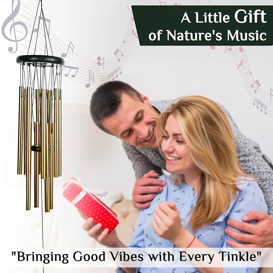 ZAICUS Wind Chimes for Home Balcony - Hanging Bells for Home Decoration - Positive Energy Items– Wind Chimes Feng Shui 