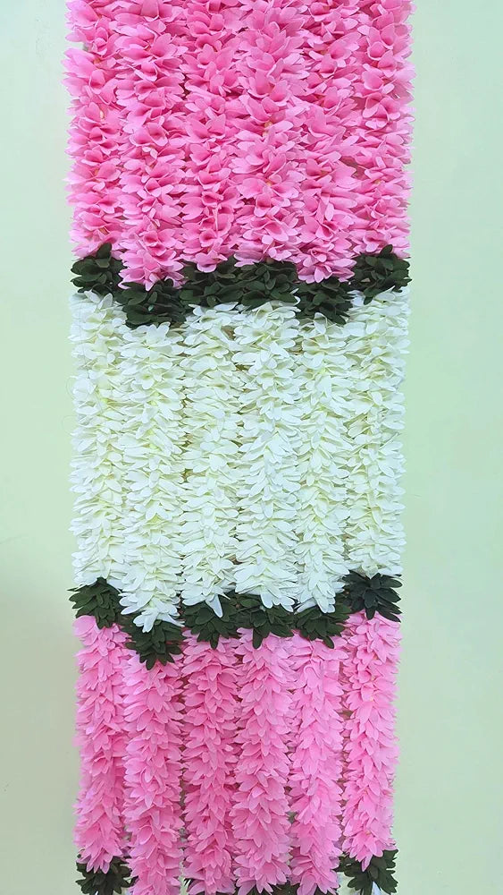 afarza Artificial Flower Garland Toran for Door Entrance Home Decoration Hanging 4Pieces 5ft 