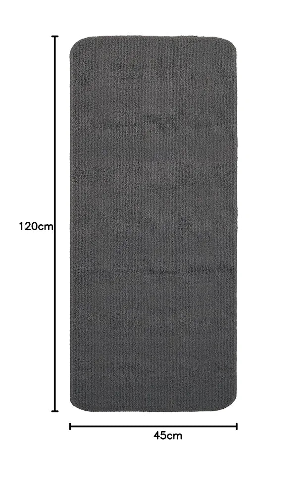 Saral Home Solid Soft PP Yarn Durable & Washable Multipurpose Runner for Home/Kitchen/Living Area/Lobby/Office Entrance with Anti Skid Backing 