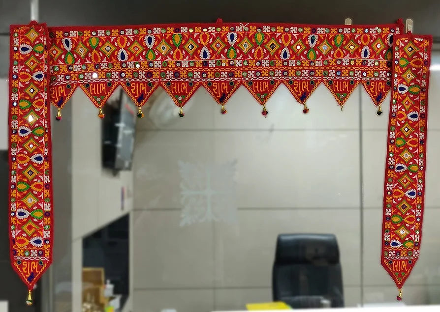 CraftVatika Traditional Embroidery Toran 