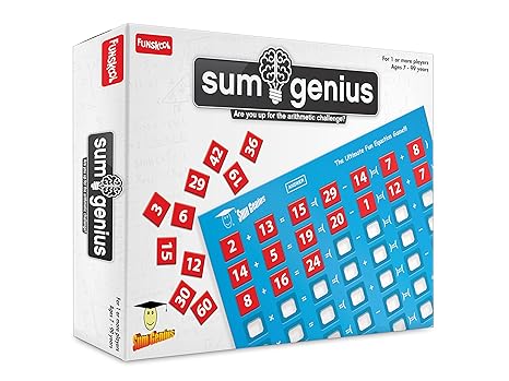 Funskool Games Sum Genius Educational Game for Children Maths The Ulti ...