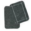 Sashaa World Microfiber Bathmat Colour Light Grey (Pack of 2)