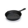 Sumeet Pre Seasoned Heavy Weight Cast Iron Frying Pan 21cm Weight 1.480Kg Black