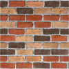 Jaamso Royals Multicolor Ocean Themed Brick Stone Wall Papers 200CM X 45CM