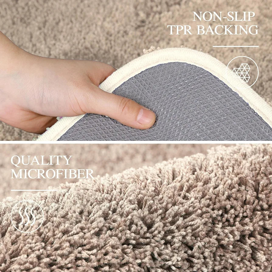 ishro home Premium Fuzzy Shag Carpet for Hall, Rugs for Living Room, Carpets for Living Room | Machine Washable – Soft, Stylish, and Built to Last | 