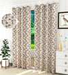 Purav Light Jacquard Window Curtain 5 Feet Long Pack of 2 Piece