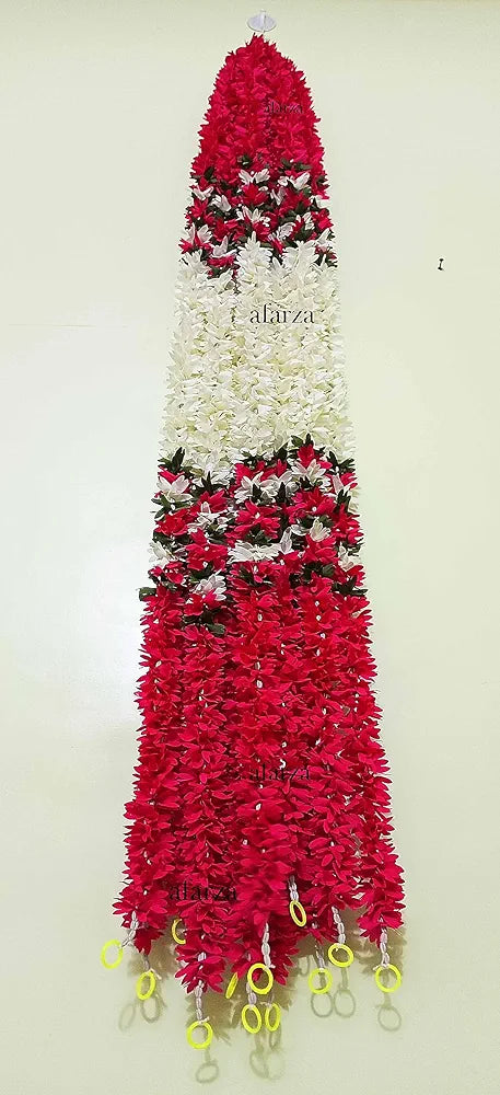 AFARZA; CHOICE GOOD FEEL GOOD Afarza Artificial Flower Garland Toran For Door Entrance Home Decoration Hanging 4Pieces 5Ft , 60 Inch