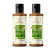 Khadi Organique Henaa Tulsi Extra Conditining Hair Shampoo/Cleanser - Pack of 2 - 420 ml