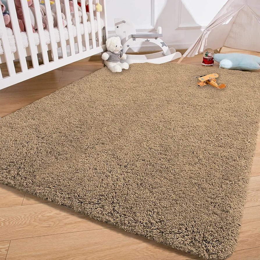 LUXE HOME INTERNATIONAL Carpet Super Soft Anti Slip Vegas Rectangular Rugs For Bedroom,Livingroom