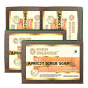 Khadi Organique Pure Natural & Herbal Apricot Soap - 125 gms (Pack of 4)