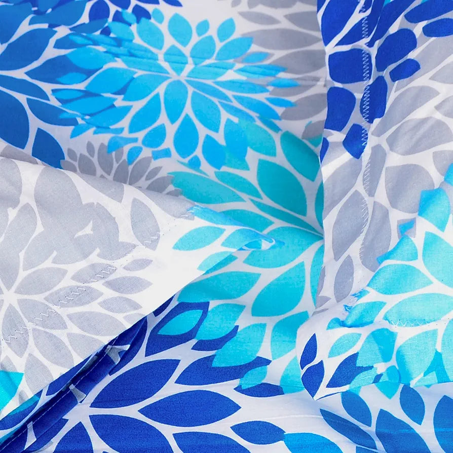 Divine Casa 100% Cotton 144 TC Bedsheet for Double Bed King Size Bedsheet with 2 Pillow Covers 