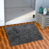 Aerohaven Glorious Super Soft Microfiber Solid Anti Slip Stone Wash Bathmat Grey Colour