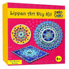 Solobolo Lippan Art and Craft Materials Kit for Kids Premarked Mdf Board Warli Art Painting Diy Kit With Stands