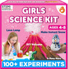 Butterfly EduFields 100+ Science Kit | Gift for Girls Age 6-7 | Birthday Gift for 5 6 7 8 Year Old Girl Girls Science Experiment Kit
