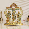 Ecraftindia Ram Darbar Murti, Lord Rama, Sita, Laxman, Hanuman Idol, God Statue for Home, Office, Temple