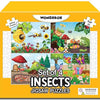 Wondrbox Insects Jigsaw Puzzles For Kids Educational Toy For The Kids Age 3 And Above Insects Set of 4 Puzzles in Box