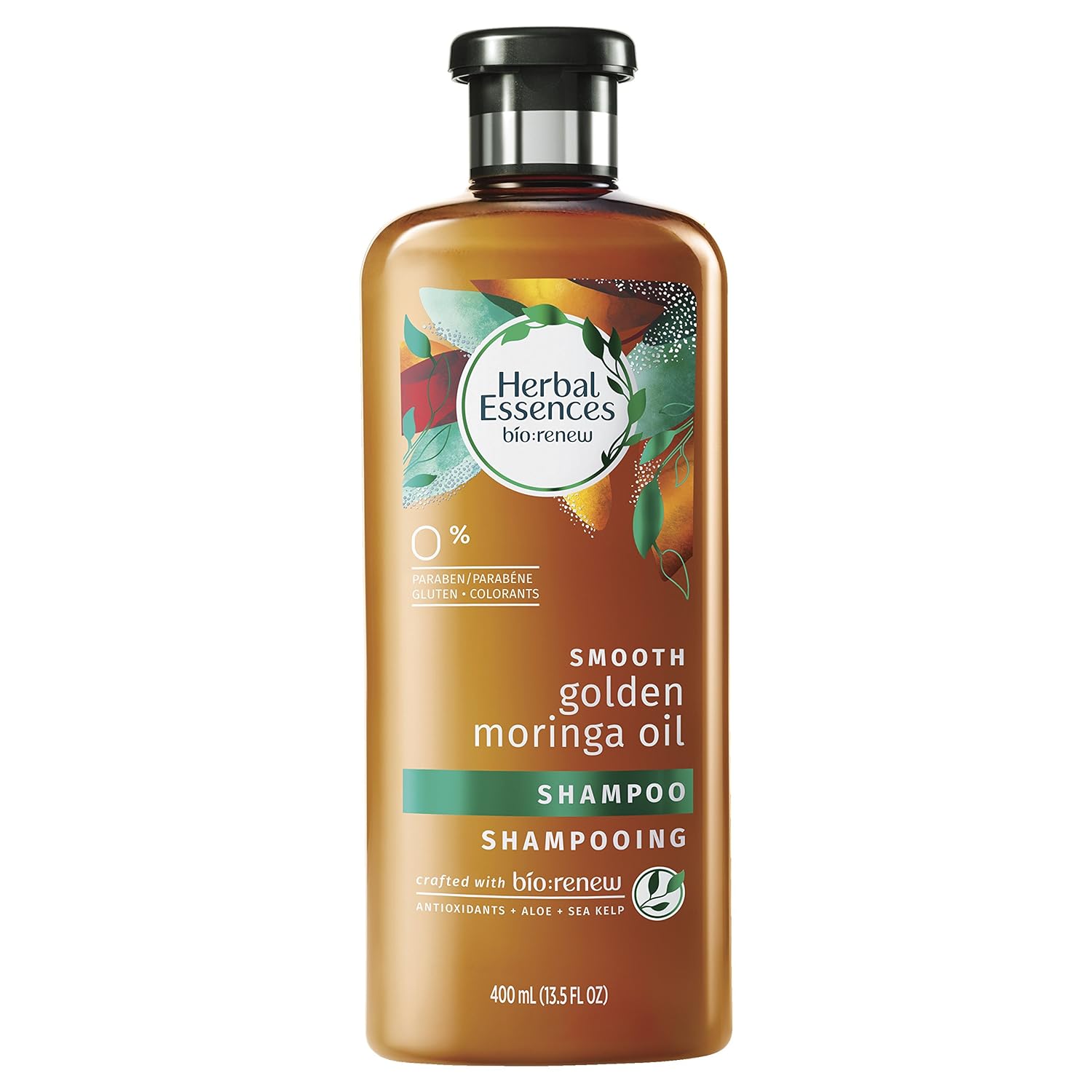 Herbal Essences Biorenew Golden Moringa Oil Smooth Shampoo - 400 ml ...