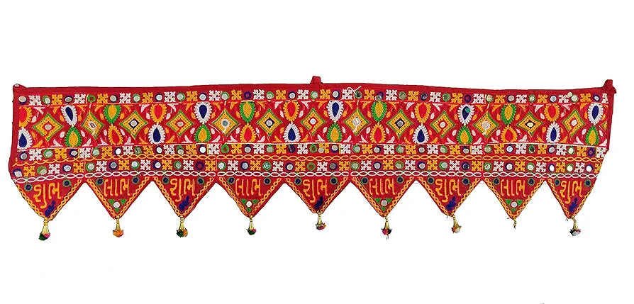 CraftVatika Traditional Embroidery Toran 