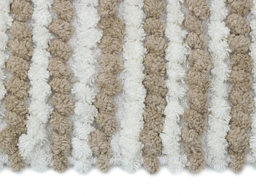 THE HOME TALK Luxury Chenille Round Bathmats | Non-Slip | Anti-Skid | Carpets for Bathroom, Living Room, Wash, Tub | Extra Soft and Super Absorbent Shaggy Bath Rug | Home Decorators
