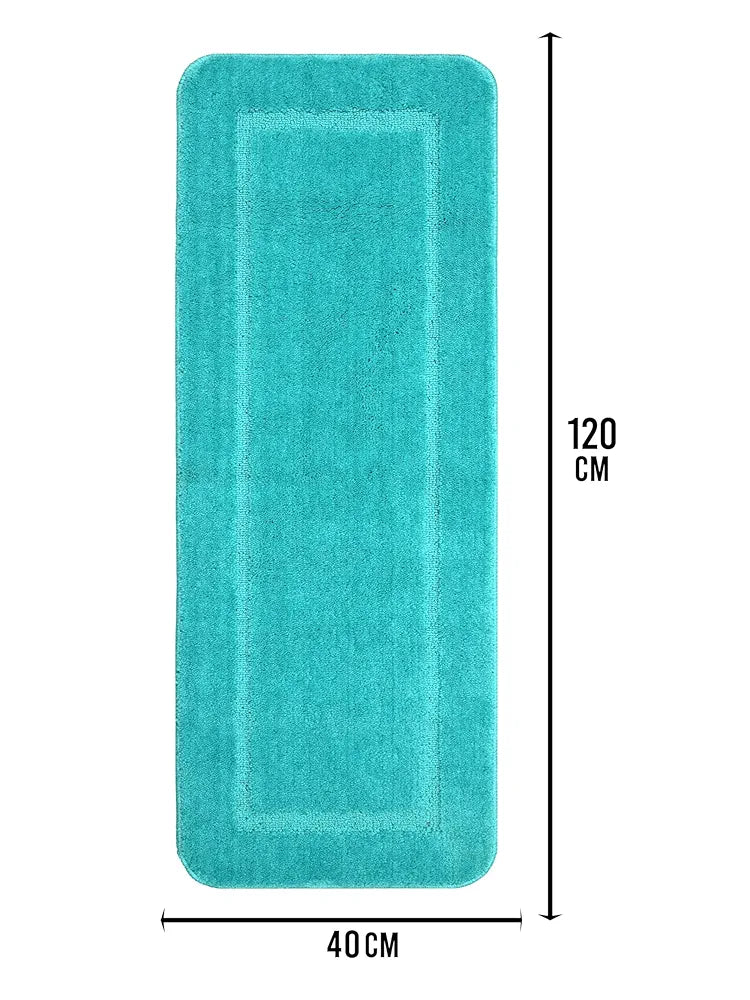 Saral Home - Good Morning Mat, Soft, Anti-Skid, Washable, Water Absorbent, Quick Drying, All time usable Bathmat/Doormat/Runner. Slip-Resistant Backing for Everyday Safety.