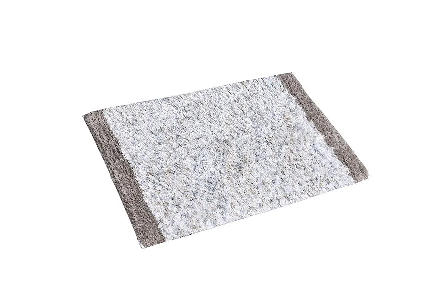 AEROHAVEN™ Glorious Super Soft Microfiber Abstract Moroccan Stripe Designer Anti Slip Bathmat 
