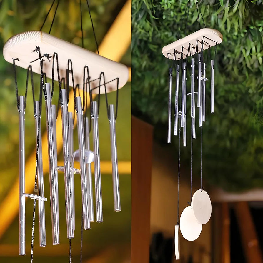 sculpmart Wind Chimes for Home Positive Energy - Hanging Bells for Home Decoration and Balcony Decor with Melody Sound 